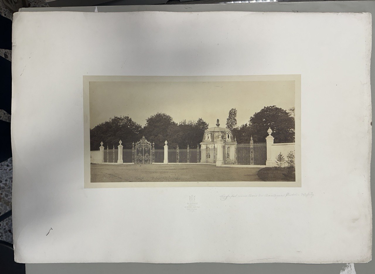 Marville — Grille du Bois de Boulogne, recto